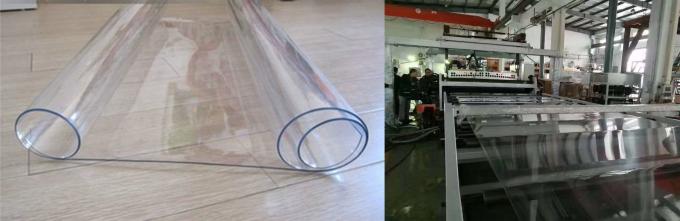 0.4mm einzelner Schraubenzieher transparente weiche PVC-Blatt-Produktionsmaschine-PVCs 1