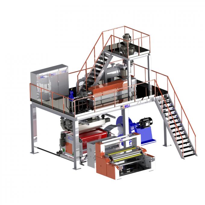 Pp. schmelzen das geblasene Gewebe-Produktions-Maschinen-nicht Gewebe, das Maschine herstellt, können besonders angefertigt werden 0