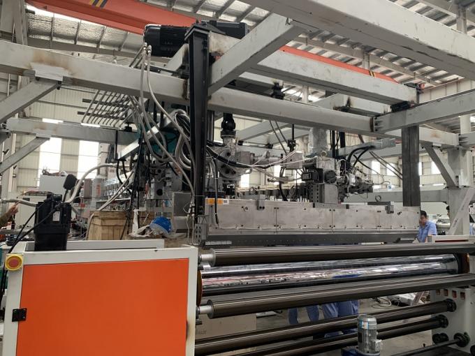 1000mm mehrfunktionaler dekorativer HAUSTIER Blatt-Extruder, der Maschine herstellt 0