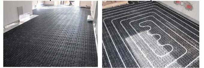 Anpassungsfähige Kunststoff-Wärmewasserstrahlende Fußbodenheizungsanlage 450 kg/h 3