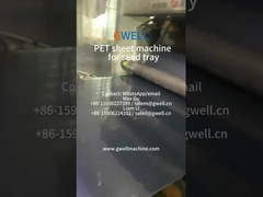 100% recyceltes Material PET-Blatt-Extrusionsmaschine für Saatgut