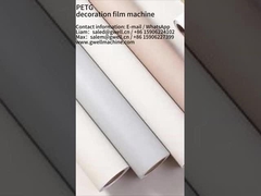 GWELL 0,15 mm Dicke PETG Dekorationsfilm Extrusion