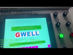 PC Sonnenlichtplatte Ausdauerplatte Extrusionsmaschine