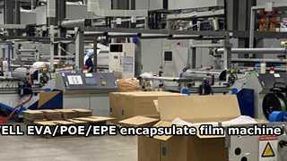 Produktionslinie für EVA/POE/EPE-Solarfolien zur Kapselung von Solarmodulen