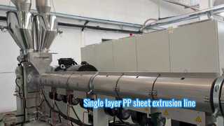 pp-Blatt-Extrusionsleitung