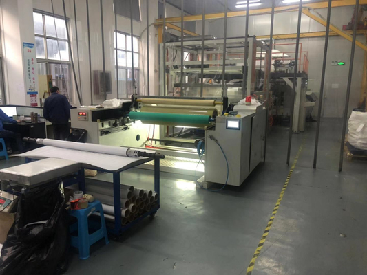 kaufen VERDRÄNGUNGS-Form-Film-Linie Tpu-Film-Fertigungsstraße der monomolekularen Schicht Plastik online manufacture