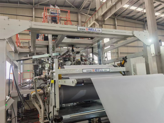 kaufen PVDF-Solarplatte Rücken Polyvinylidenfluorid Gussfilm Extruder 140 kg h online manufacture