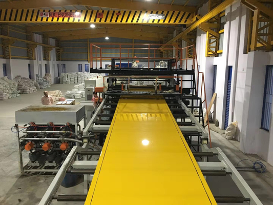 kaufen PVC glasierte Dachplatte-gewellte Brett-Verdrängungs-Linie 400kg h online manufacture