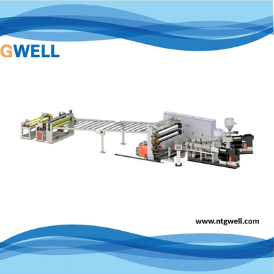 kaufen Maschine zur Herstellung von weichen PVC-Blättern, Produktionslinie für Kunststoffplatten 400 kg/h online manufacture