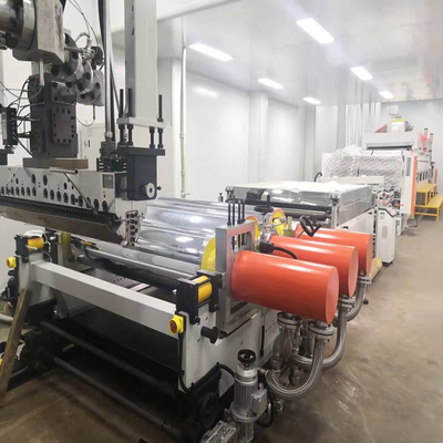 kaufen Einzelschraubende Parallelschraubende PETG-Platten-Extrusionsmaschine für Schrankenwerbeanzeigen online manufacture
