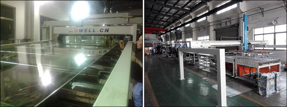 kaufen Hochtransparente PC-Platten-Extrusionslinie mit 600-1220 mm Breite und 0,125-3 mm Dicke für optische Anwendungen online manufacture