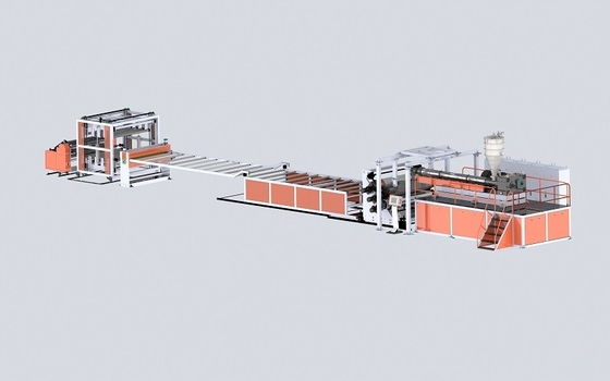 kaufen PVC-Weichblech (Kristallblech) Extrusionsleitung Hochtransparent GWS90 online manufacture