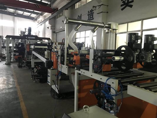 kaufen ABS PP HDPE Platten-Extrusionslinie für 1000-2000 mm Breite und 3-50 mm Dicke Korrosionsbeständige Kunststoffplatten online manufacture