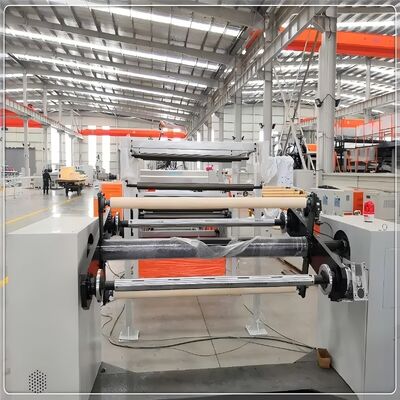 kaufen Extrusionslinie für PETG-Dekorplatten mit einer Ausstoßkapazität von 400 kg/h, einer Größe von 1220 x 2440 x 1 mm und einer G-A-G-Dreischichtstruktur online manufacture