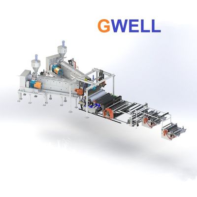 kaufen EVA-Wasserdichtungsfilm-Extrusionslinie EVA-Wasserdichtungs-Membran-Produktionslinie online manufacture