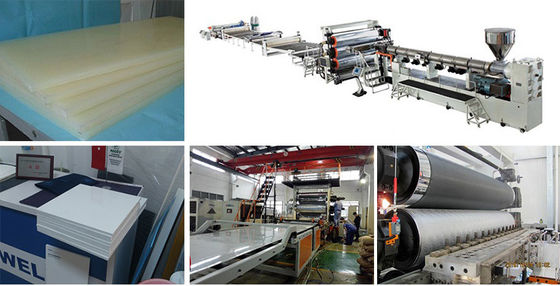kaufen Pp.-ABS-PET HDPE-Blatt-Extruder-Werbungs-Brett-Verdrängungs-Linie online manufacture
