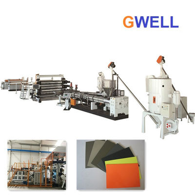 kaufen Pp.-PET-ABS PVDF Kabinett-Brett-Verdrängungs-Linie 600kg H online manufacture