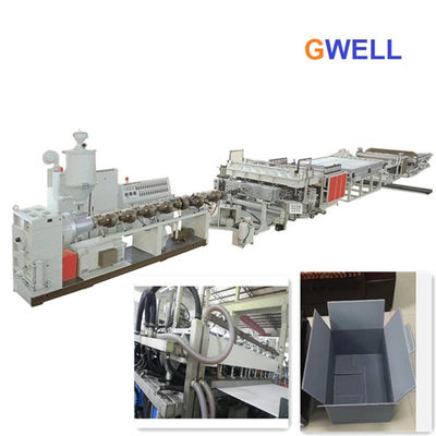 kaufen PET hohle Brett-Verdrängungslinie PET Gitter-Brett-Produktions-Maschinen-Doppelschneckenextruder online manufacture