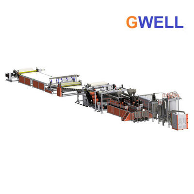kaufen HAUSTIER GPPS starke Platten-Verdrängungs-Linie Kunststoffplatte-Extruder-Maschine 750kg H online manufacture