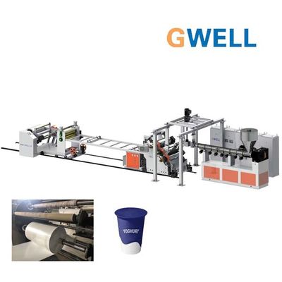 kaufen ABA 3-Schicht-Coextrusion, PP-Tiefziehfolien-Extrusionslinie, PP-Tiefzieh-Extrusionsprozess, Blisterfolien-Herstellungsmaschine online manufacture