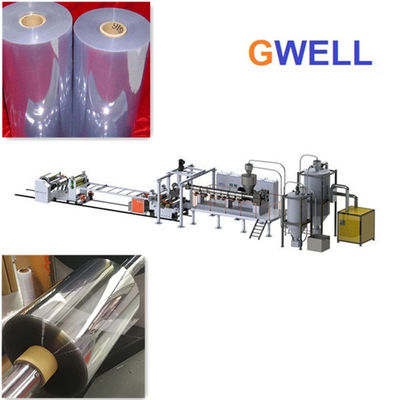 kaufen PETG-Blatt, das Fertigungsstraße-Doppelschneckenextruder Maschine HAUSTIER transparenter Folie herstellt online manufacture