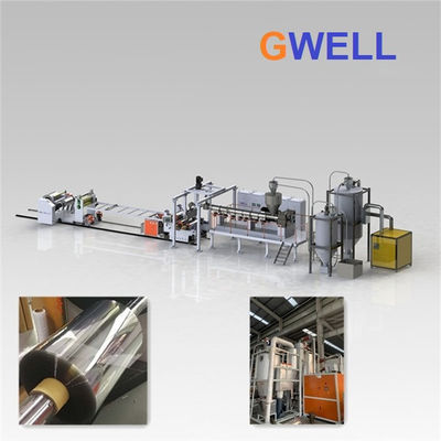 kaufen Hohe Produktionskapazität PET-Platenextrusionslinie Individuelle Einzelschraube PET Thermoforming-Platenextrusionsmaschine online manufacture
