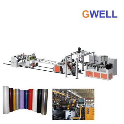 kaufen Pp. bedecken Verdrängungs-Film-Extruder-Maschine der Blatt-Produktions-Maschinen-pp. Thermoforming mit Blasen online manufacture