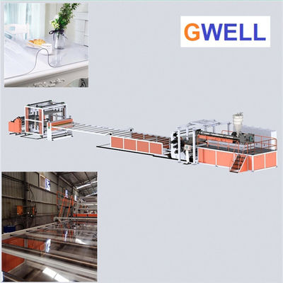 kaufen Transparente weiche PVC-Blatt-Extruder-Ausrüstung online manufacture