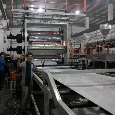 kaufen 3 Schicht Kunstharz-Fliese ASA Pvc Board Production Line online manufacture
