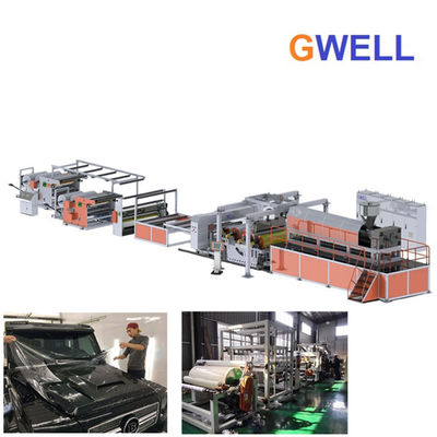 kaufen TPU warf Film-Verdrängungs-Linie Herstellungs-Maschine TPU-transparenter Folie online manufacture