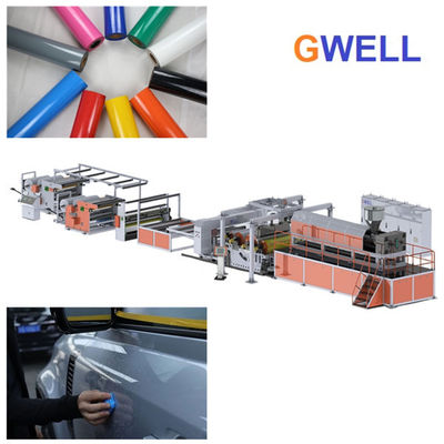 kaufen TPU warf Film-Verdrängungs-Linie TPU-Doppelt-Film-Herstellungs-Maschine einzelner Schraubenzieher online manufacture