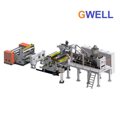 kaufen Polyvinylidenfluorid Form-Film-Extruder 140kg h PVDF-Solarplatte hinterer online manufacture