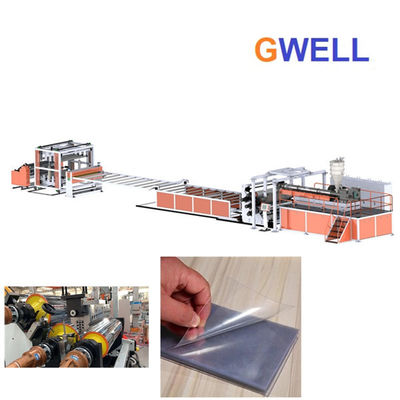 kaufen 1800mm transparente harte Film-PVC-Blatt-Verdrängungs-Maschinen-Ausrüstung online manufacture