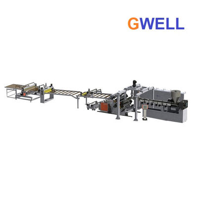 kaufen Ausdrückungsleitung für PP-PE-ABS-PVDF-Schränke 600 kg/h 1000 - 2000 mm Breite online manufacture