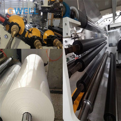 kaufen Energiesparende PP-Platten-Extrusionsmaschine mit hoher Kapazität für Thermoformplatten mit einer Dicke von 0,15-3 mm online manufacture