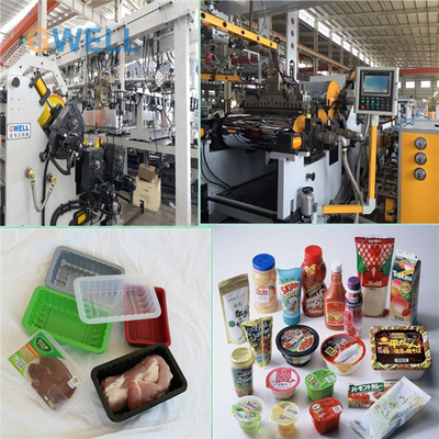 kaufen Maschine zur Verpackung von Lebensmittelpapieren Drei-Schicht-PP-PS-PET-Papier-Koextrusionsmaschine 800 - 1600 mm Breite 300-1500 kg/h Kapazität online manufacture